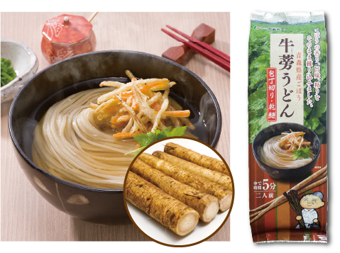 【青森】牛蒡うどん（牛蒡）の写真